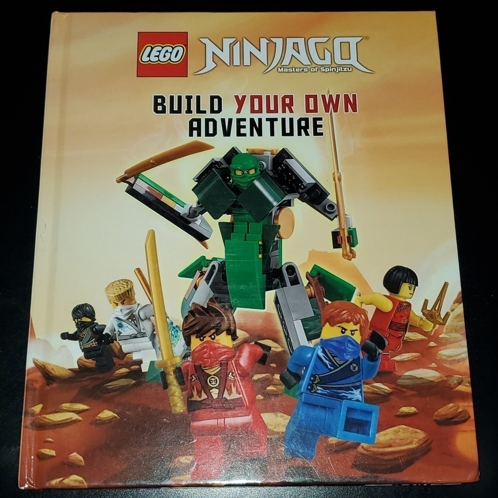 Lego book Ninjago Build your own adventure unisex boys girls about 80 pa…